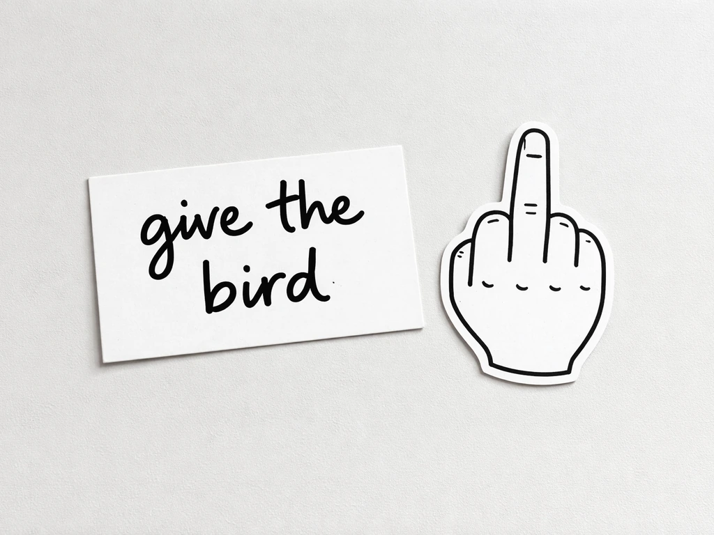 To Give the Bird Idiom Meaning and Usage Examples