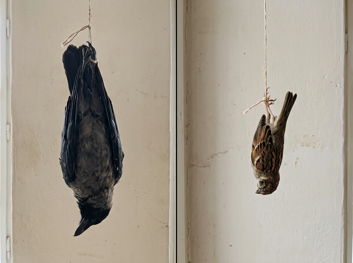 Two bird species comparisons to show why species changes the meaning