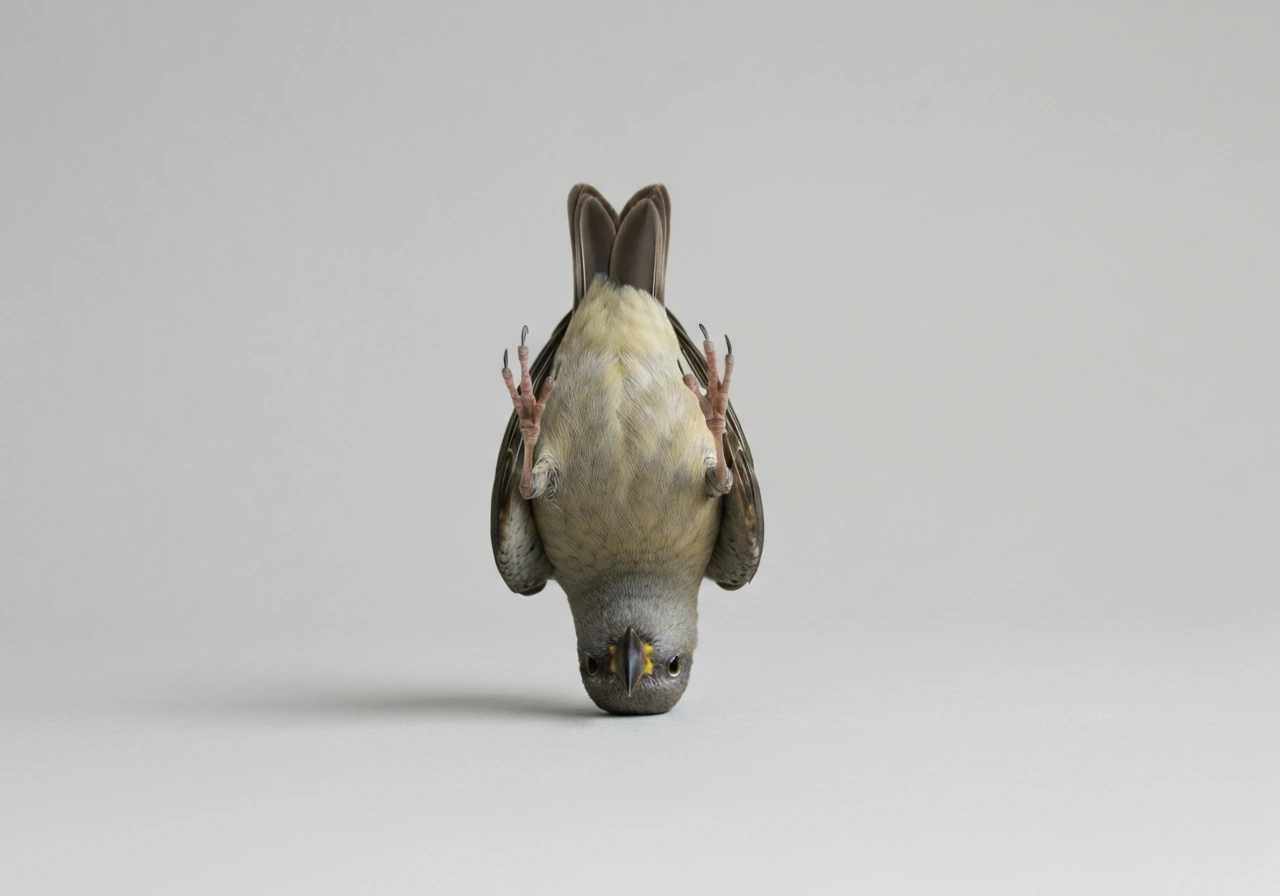 Upside Down Bird Meaning: What It Signifies and How to Tell